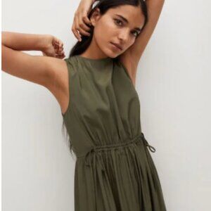 Flawless Mango Ruffles Flowy Dress